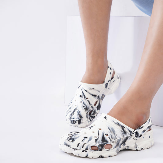 HARDWORK Comfort Clogs – Mono Marble