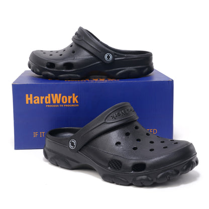HARDWORK Clogs – Black