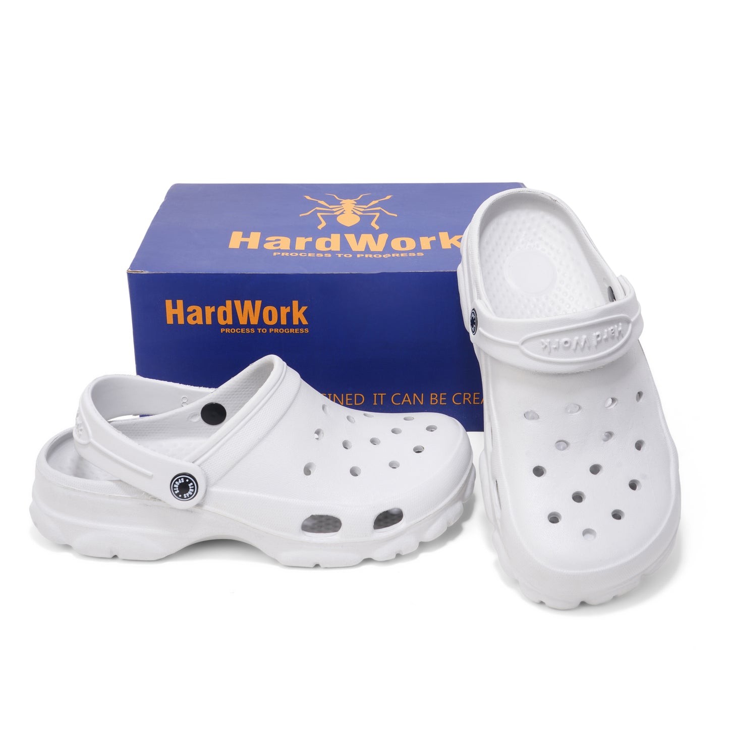 HARDWORK Clogs – Off White