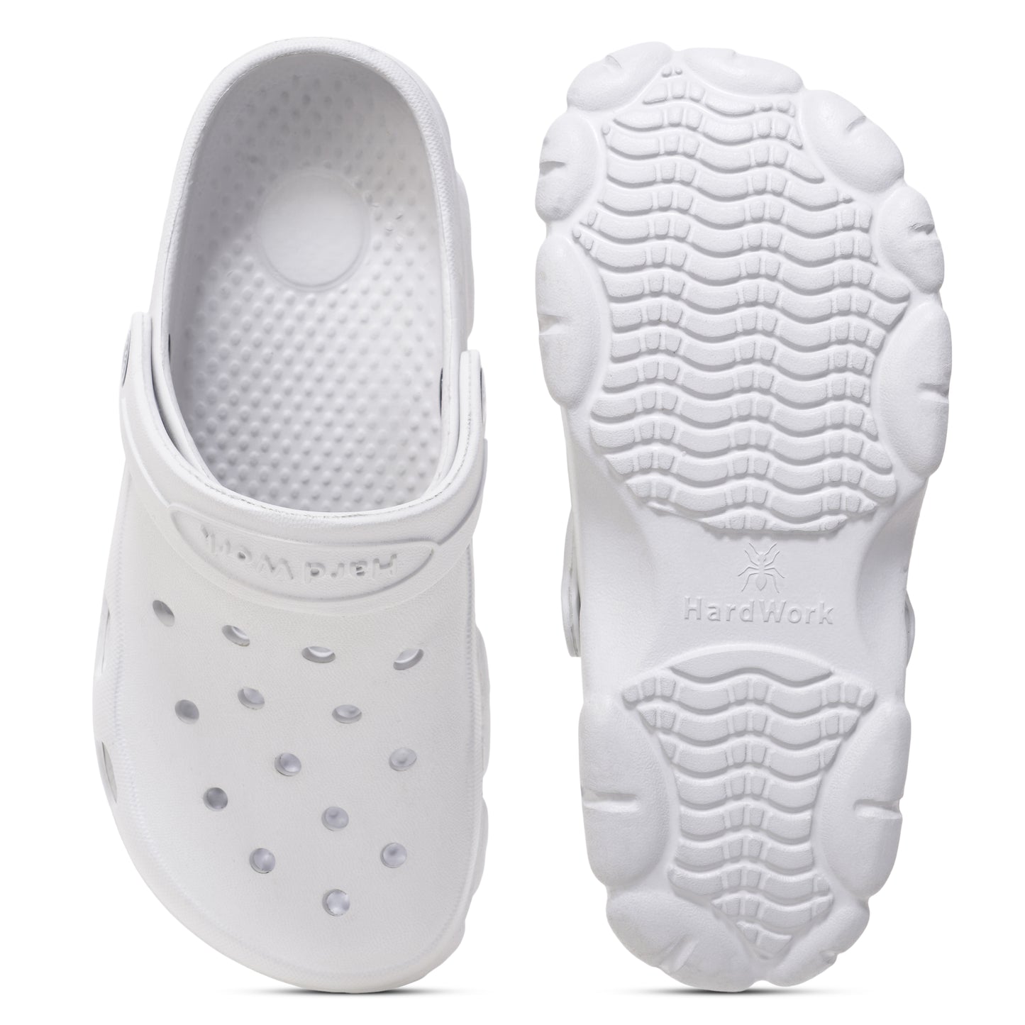 HARDWORK Clogs – Off White