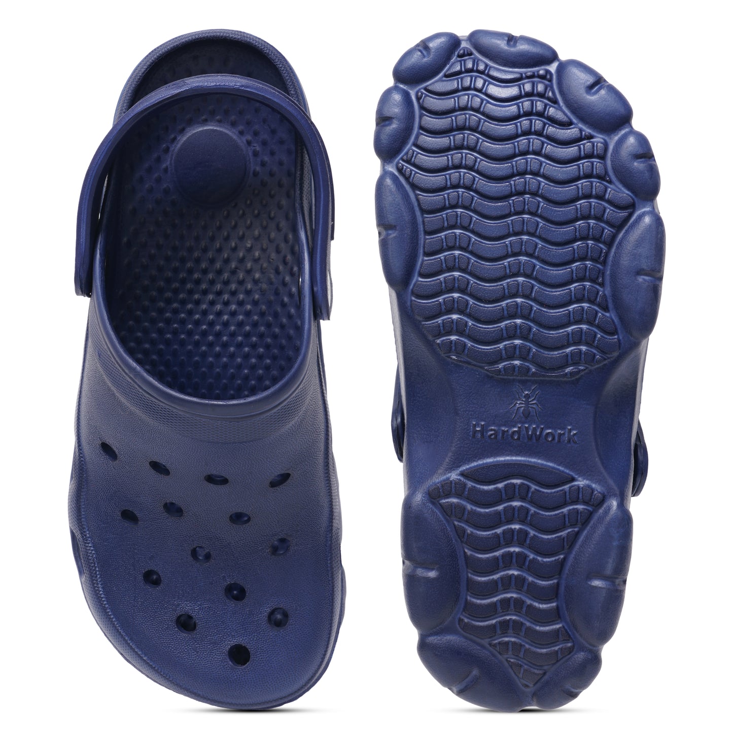 HARDWORK Clogs – Navy Blue