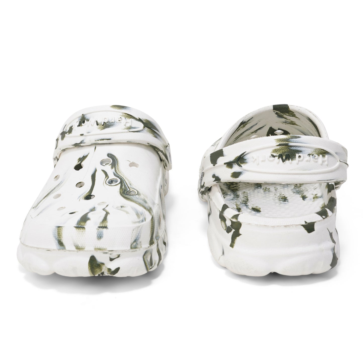 HARDWORK Clogs – Forest Marble