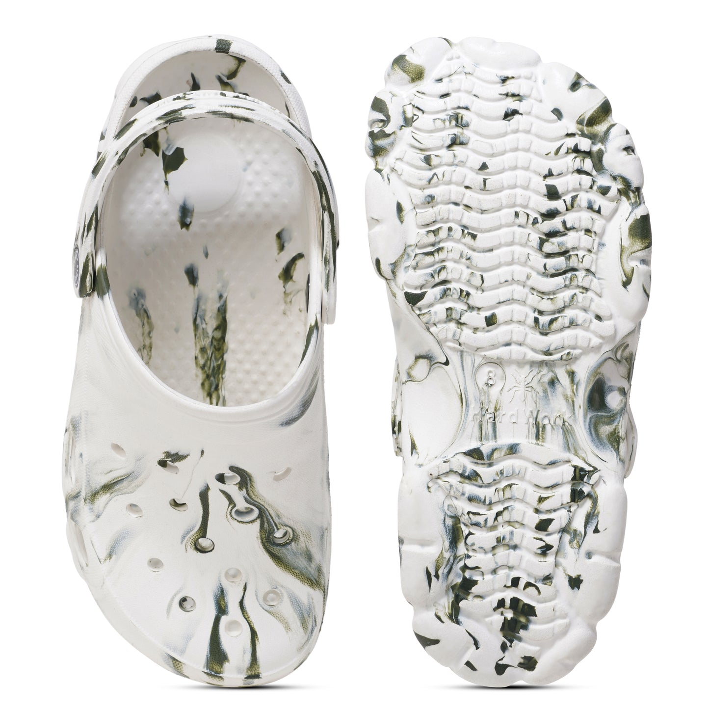HARDWORK Clogs – Forest Marble