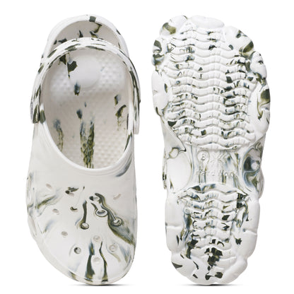 HARDWORK Clogs – Forest Marble
