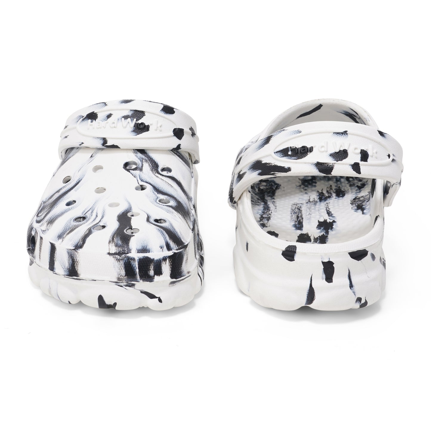 HARDWORK Comfort Clogs – Mono Marble