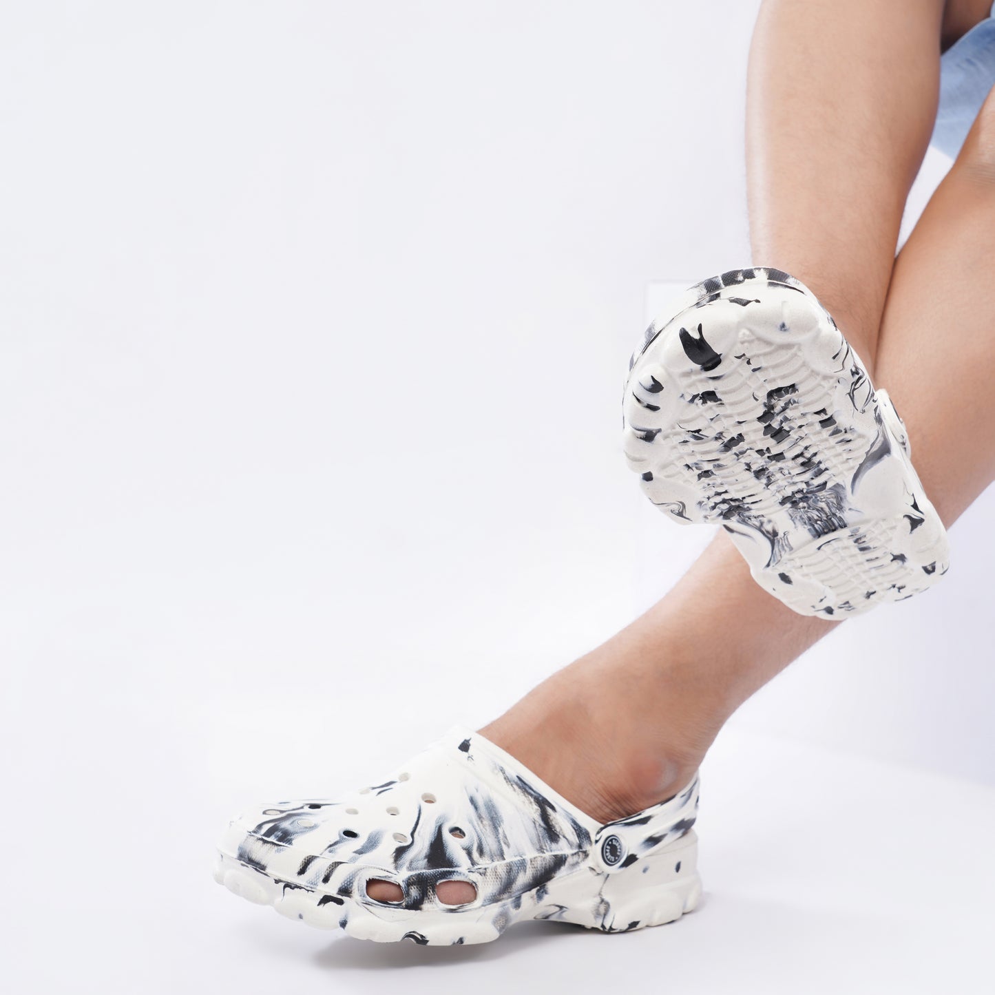 HARDWORK Comfort Clogs – Mono Marble