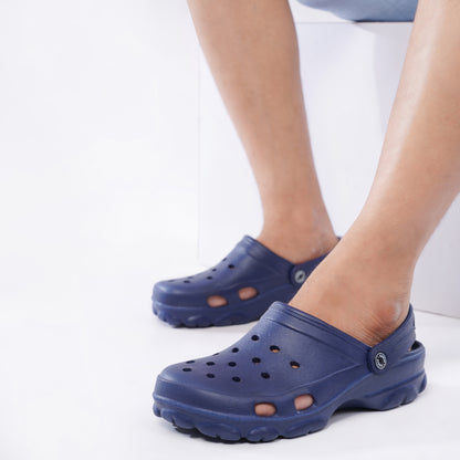 HARDWORK Clogs – Navy Blue