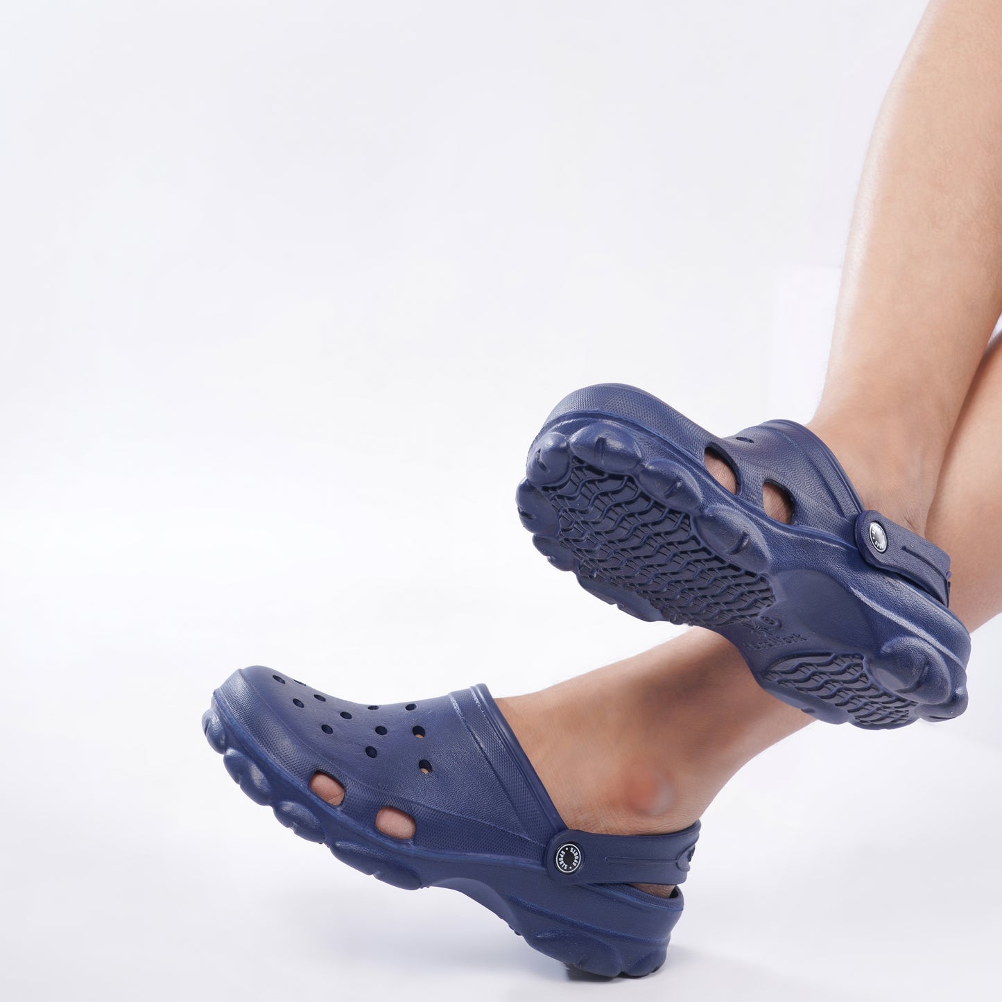 HARDWORK Clogs – Navy Blue