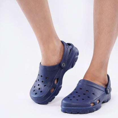 HARDWORK Clogs – Navy Blue
