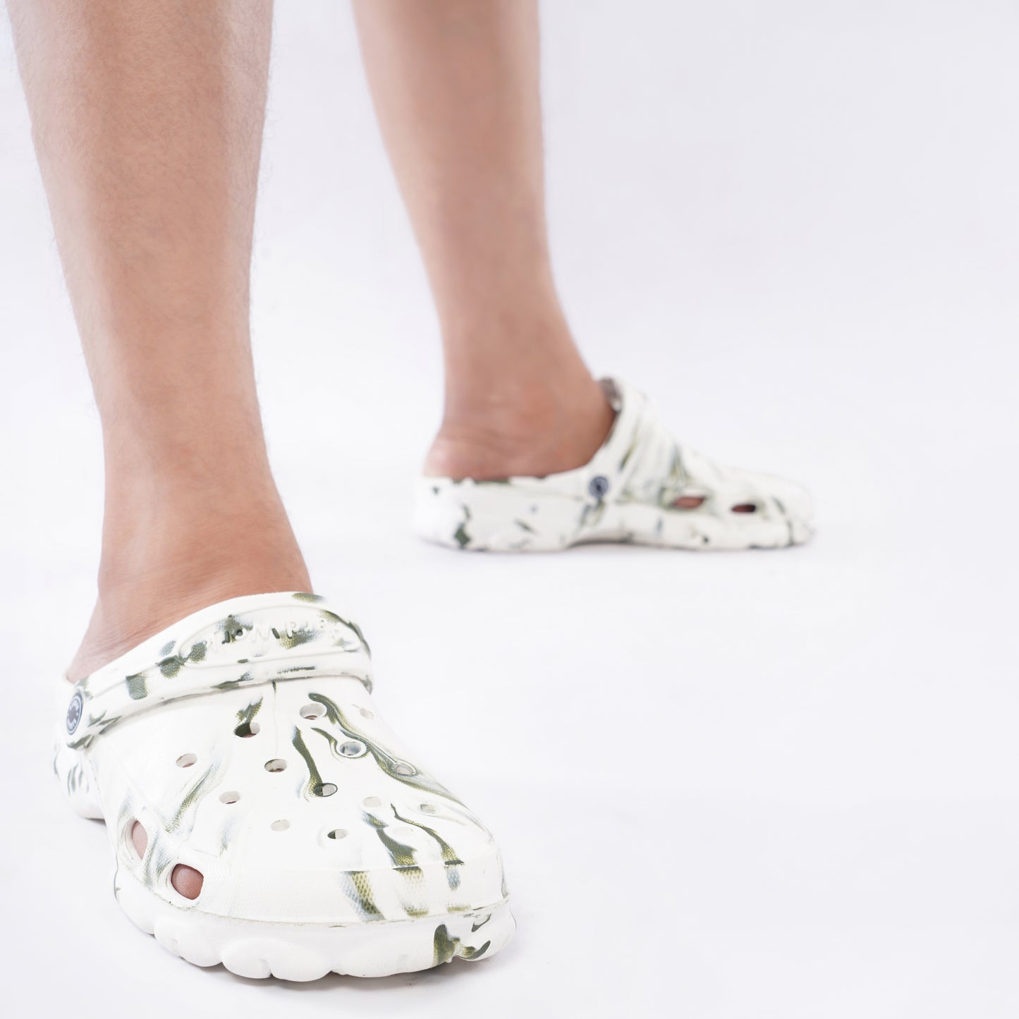 HARDWORK Clogs – Forest Marble