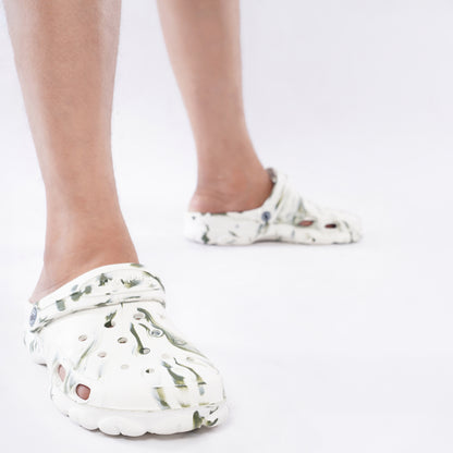 HARDWORK Clogs – Forest Marble