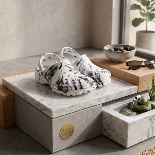 HARDWORK Comfort Clogs – Mono Marble