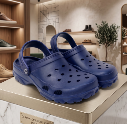 HARDWORK Clogs – Navy Blue